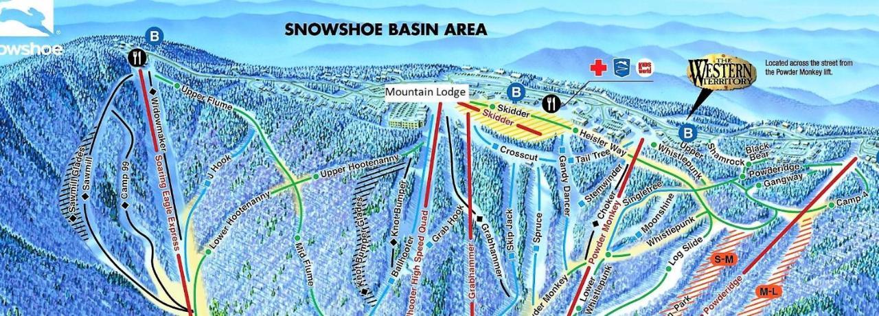 Stroll To Slopes, Village Area, Ski In-Out Mtlodge 304 스노우슈 외부 사진